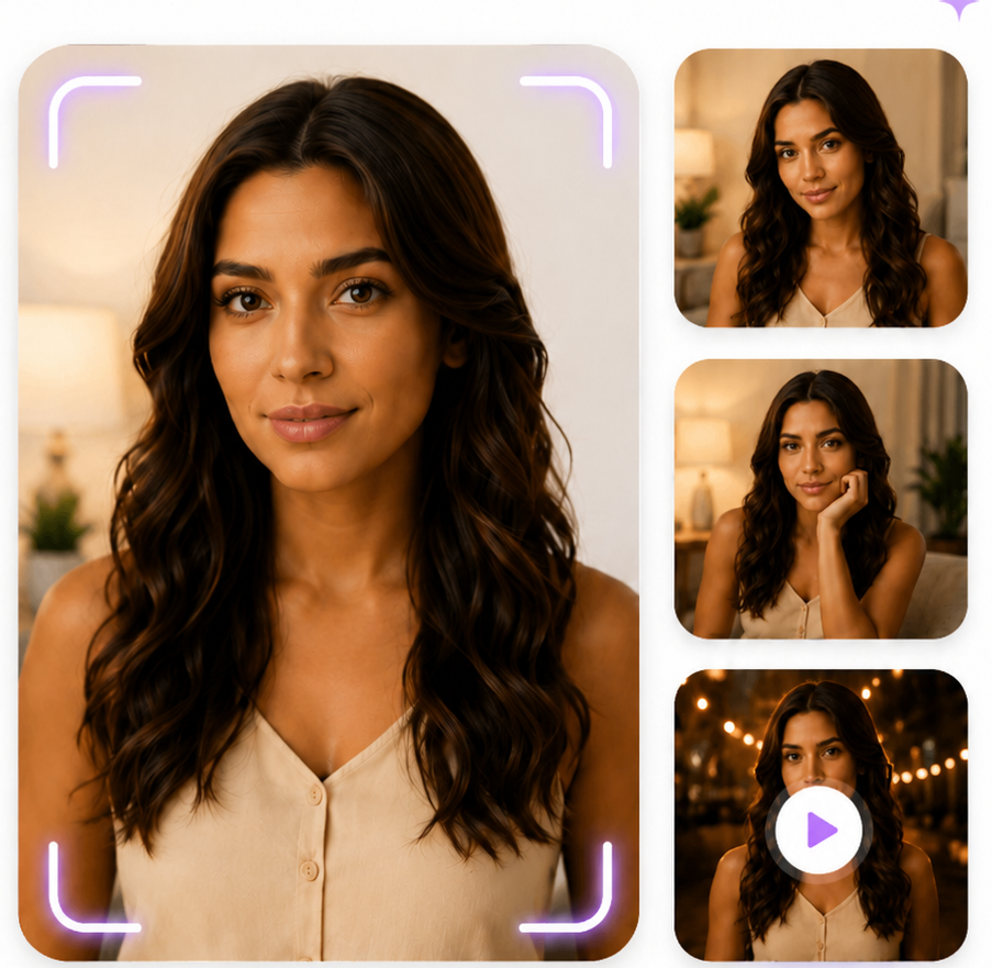 Identity capture preview